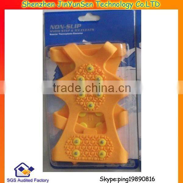 rubber safety overshoes Anti Slip Ice Spikers for safer walking