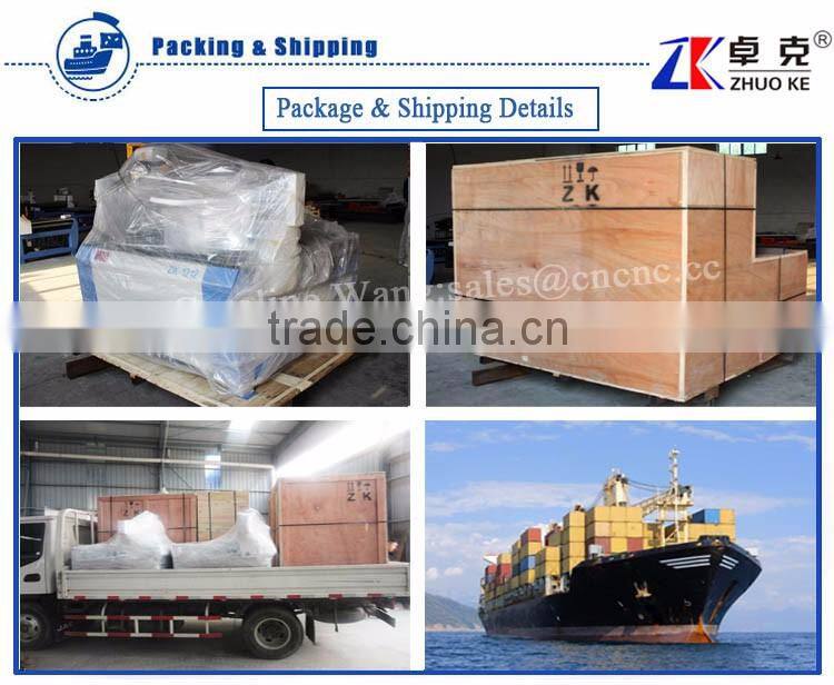 Classical CNC Engraving Machine For Wood Acrylic ZK-1212 1200*1200MM With 4 Axis DSP Offline Control System