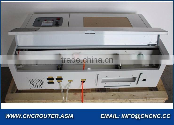 40W 50W 60W CO2 Mini Acrylic Laser Engraving Machine 300*300MM With Honey Comb Table Infrared Positioning System ZK-3030