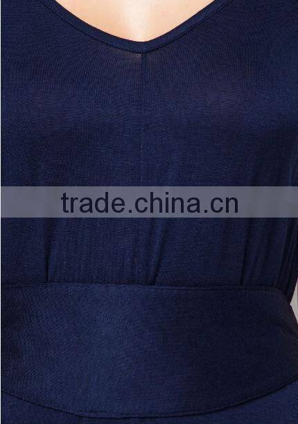 chinese clothing manufactures, lady dress, office women dress,blue cotton dress designs