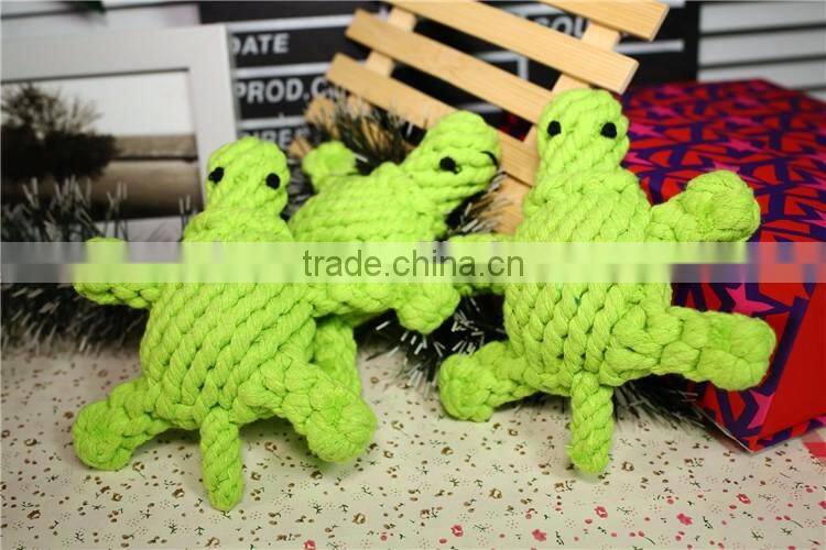 Turtle shape rope dog toys manufacturers