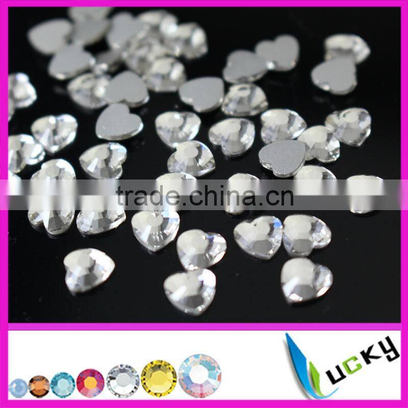 Wholesale 2015 new design shaped nail crystal flat back non hotfix rhinstones butterfly, bear,heart ,star,flower shape