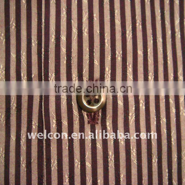Chinese OEM Men's classic business dress 100% cotton long sleeve stripe shirt