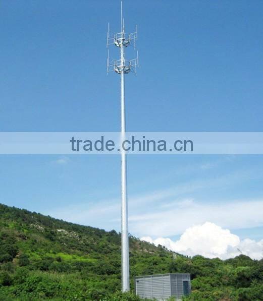 Antenna mounting pole