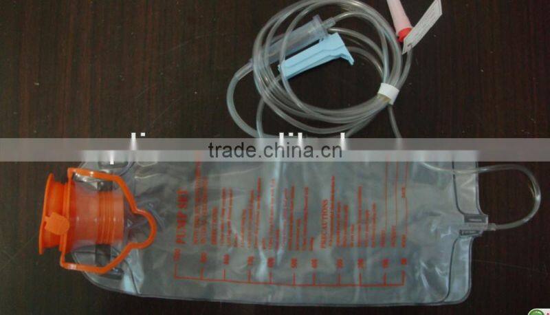 Pump Enteral Feeding set with Bottle