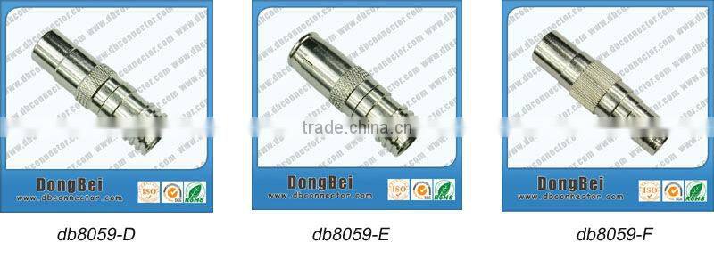 rg59 rg6 push TV prise jack connector