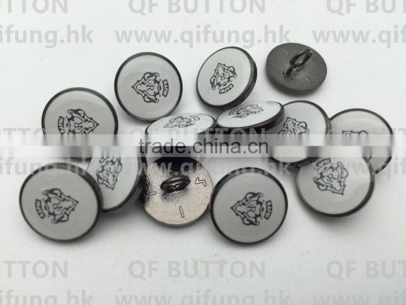 14L/16L/18L/20L Plastic Metal Loop Button Red Sewing Button