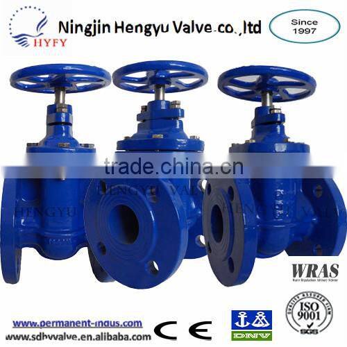 Hot Sale Cast iron PN10/PN16 Double Flange Industrial Valve