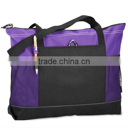 600D Select Zippered Tote Bag 21078