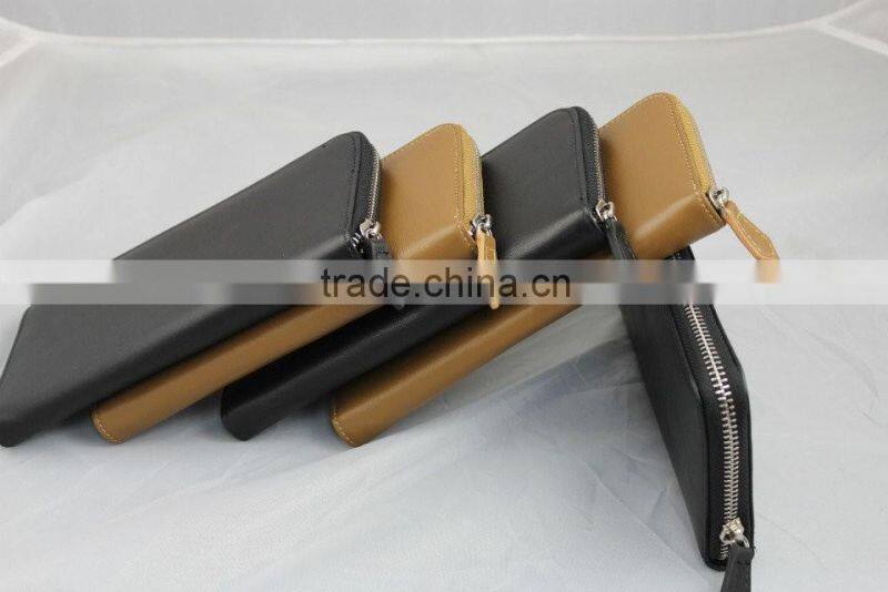 Best selling Leather Men's wallet,pu leather wallet, custom Genuine Leather wallet