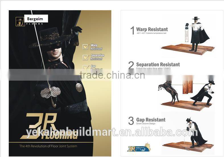 New Arrival Fashional Mahogany Color Flooring Teak Color Bamboo Flooring Decoration Building Materials