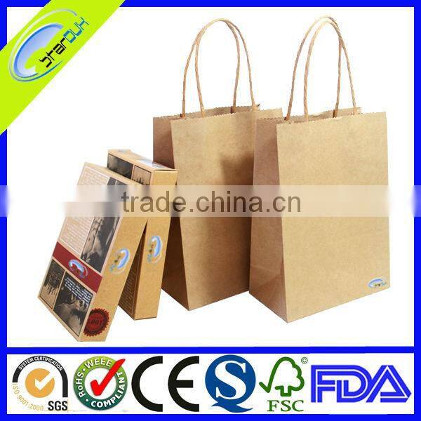 kraft paper bags wholesale/recycled paper bags wholesale