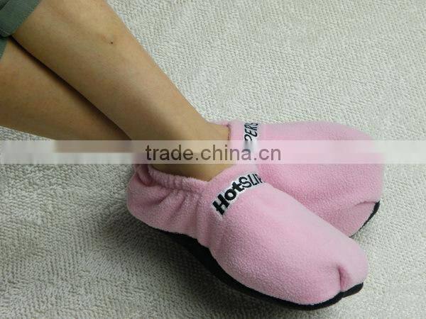 wholesale office warm slippers microwave heated slippers