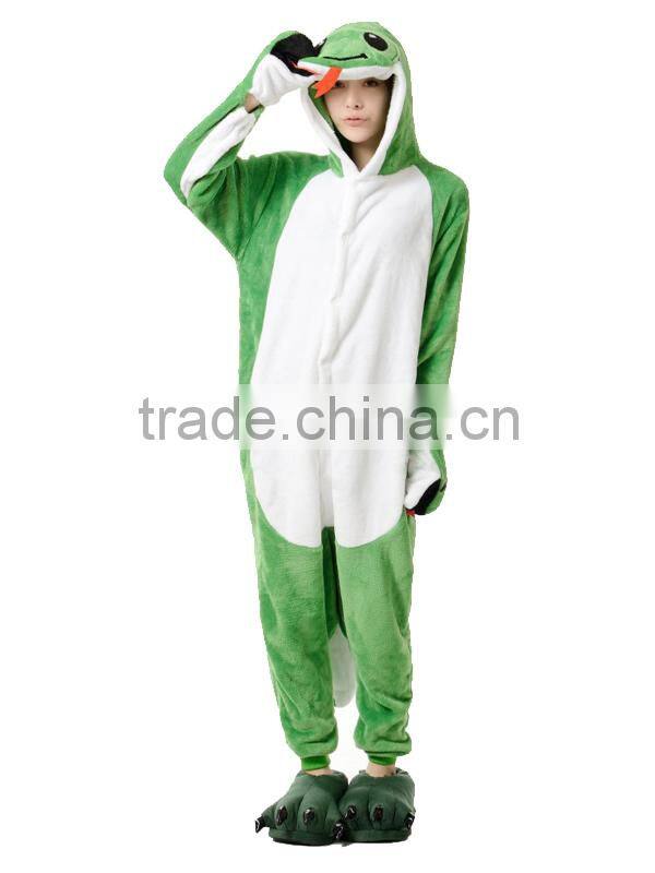 New Green Snake Full Body Party Costume