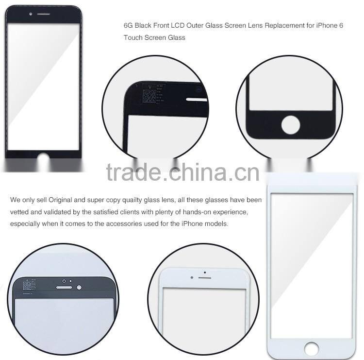 One-up Manufacture OCAmaster Stable Quality LCD Front Glass For iPhone LCD Refurbishing