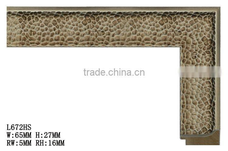 Hot selling W68MM H37MM pine mdf frame wood frame moulding