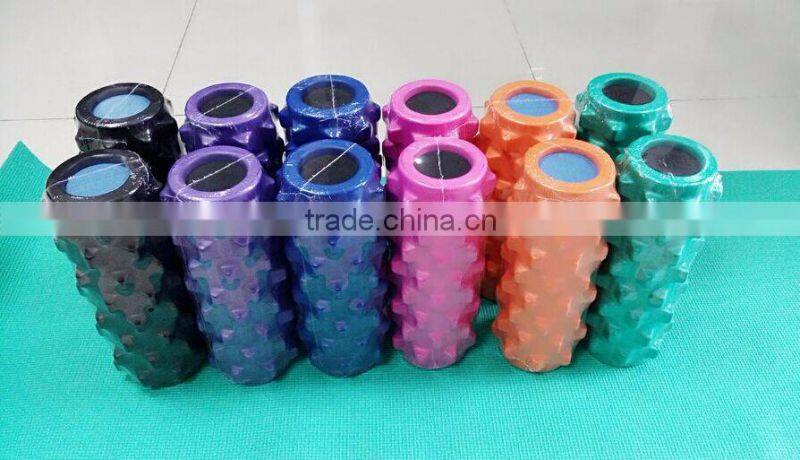 EVA Exercise Foam Roller with massage dots DY-FR-015
