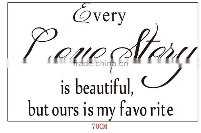 Fashion Design Motivation House Deco Wall Sticker Quotes