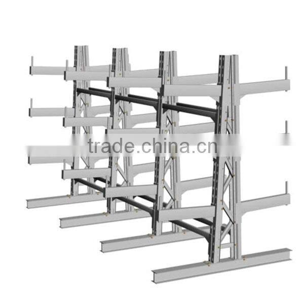 cantilever shelf rack for warehouse storage equipment