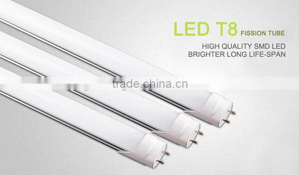 High efficiency lumen 100lm/w 120cm 4 foot t8 led tube CE RoHS EMC LVD