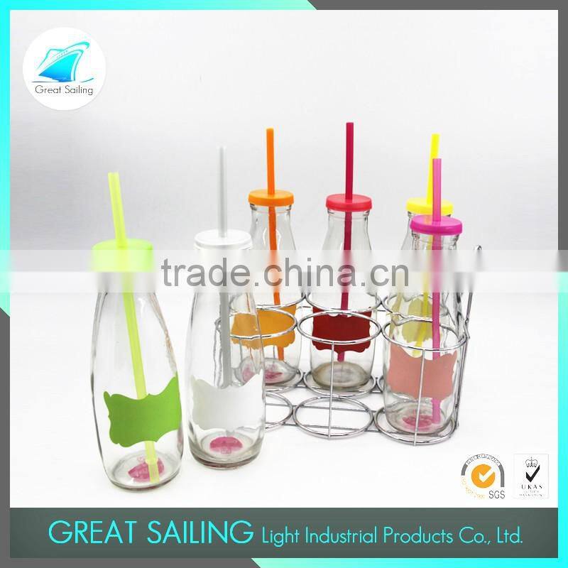 250ml 500ml 1000ml Bulk Glass Milk Bottles, Juice Bottles,Drinking Bottles