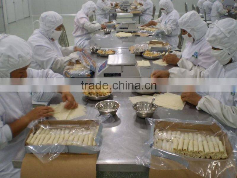 Halal Frozen Vegetables spring rolls