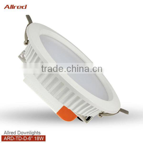 Fashionable design!White/silver color SMD5730 recessed led downlight 30w