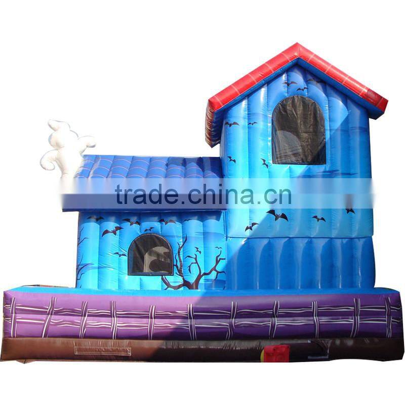 Inflatable haunted house spook house bouce, Halloween theme