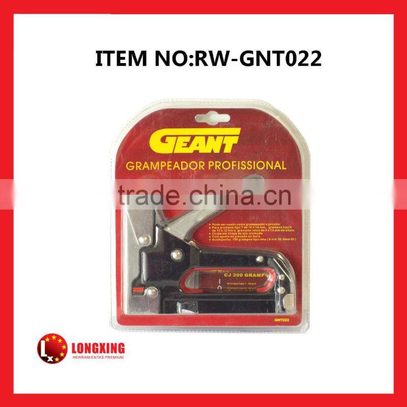 Factory Supply High Quality heavy duty tapler manual staple gun ,nail gun