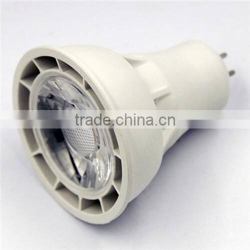 China manufacture Ra80 PF0.9 led bulbs gu10 Dimmable COB 7W
