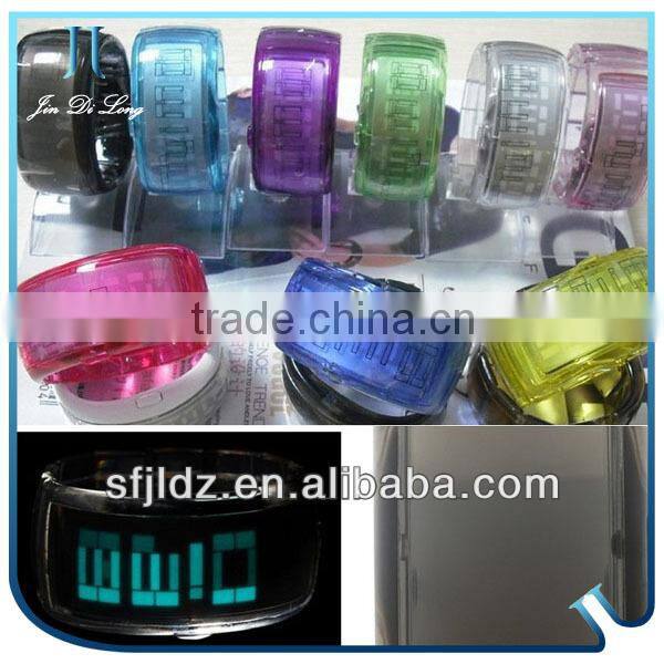 Bangle watches bracelet LED Digital Watch