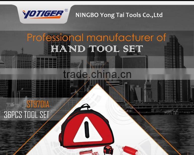 36pcs Emergency Auto Repairing Hand Tool Set