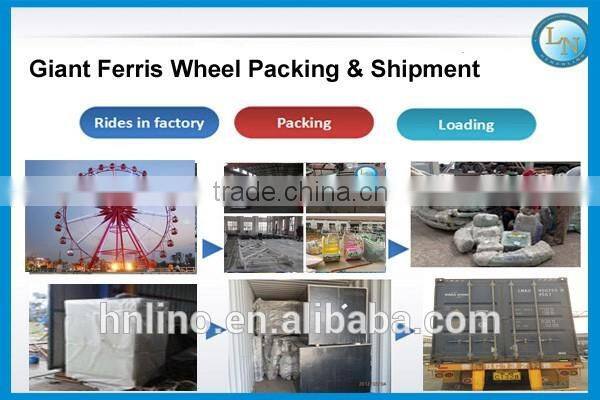 China supplier 16kw 30m outdoor amusement equipment ferris wheel sky wheel sightseeing wheel for sale