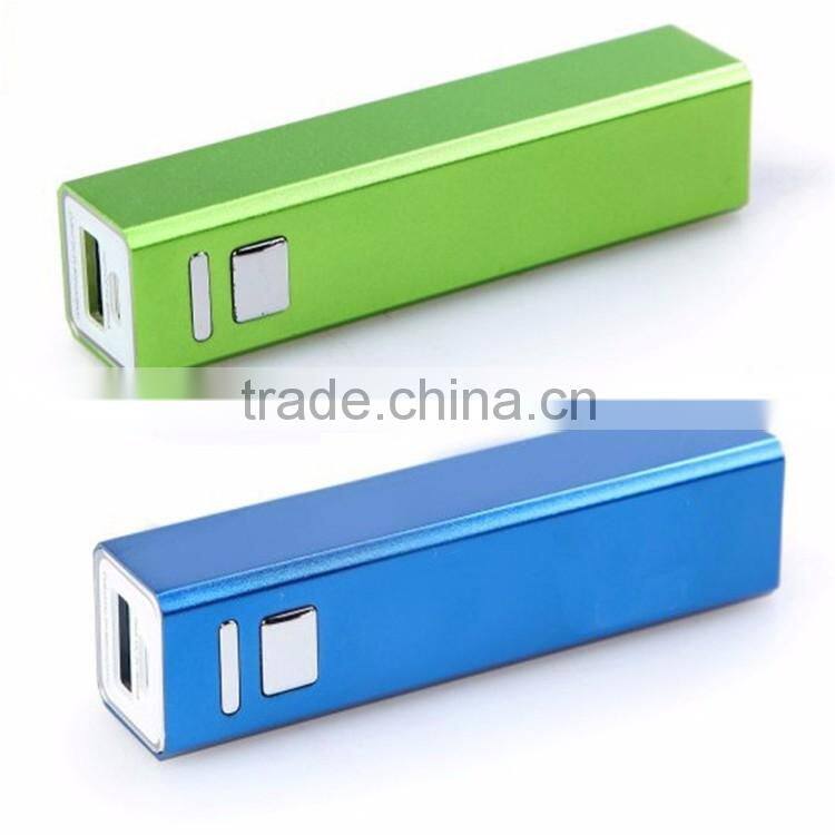 Aluminum alloy promotional power banks 2200mah