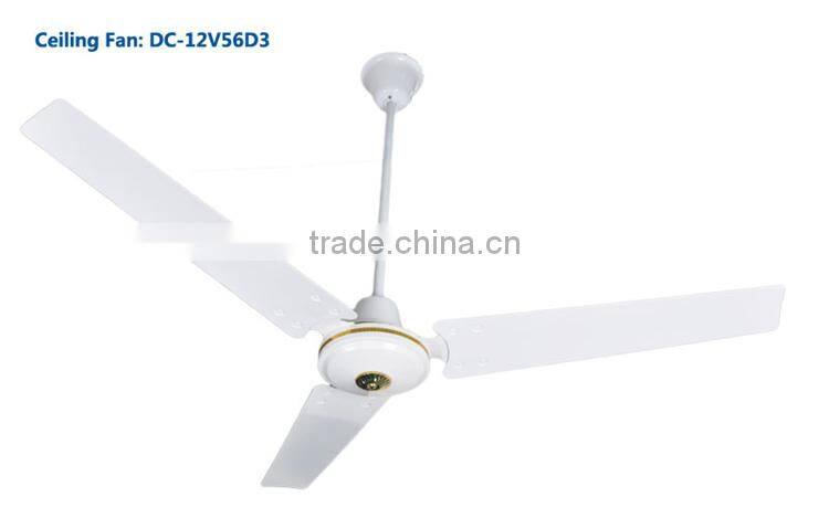 good quality AC DC double-duty 48 or 56inch 12v dc ceiling fans