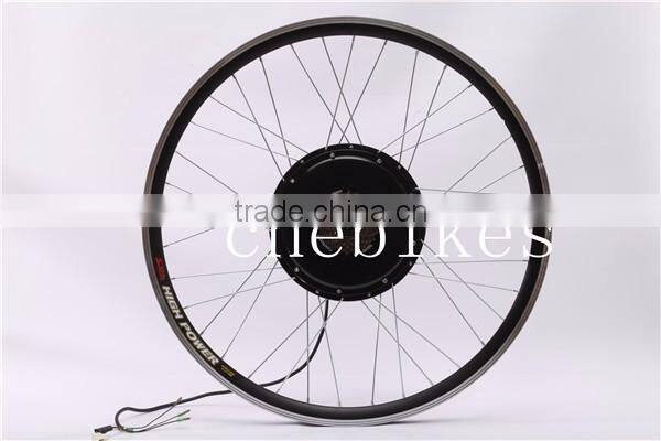 brushless gearless design Ebike Front wheel motor 1000w