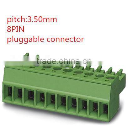 Ethernet RJ45 Male Plug To AV Screw Terminal 8pin Block Converter Adapter