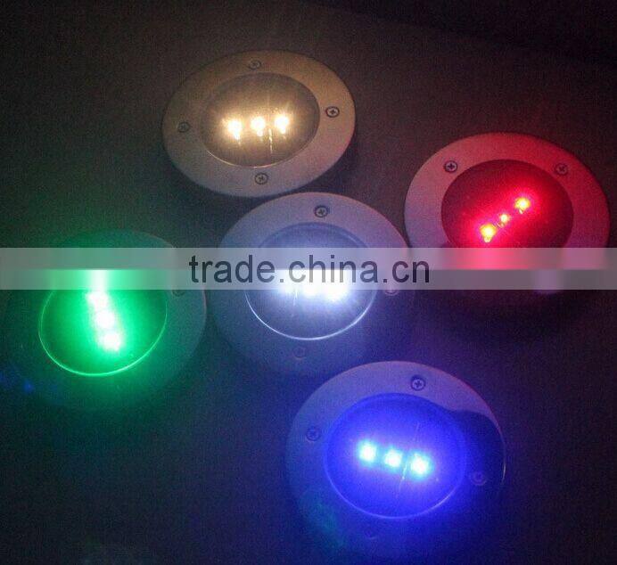 2015 best selling led solar inground garden light with good quality