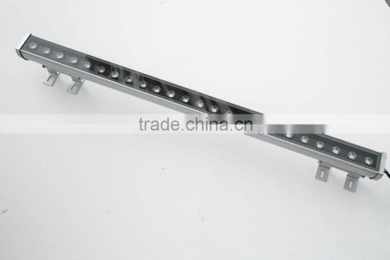 Shenzhen garden light high power color changing dimmable led strip bar outdoor 36w led light wall washer