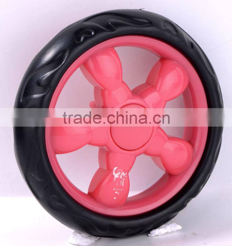4.5" baby stroller wheel plastic eva foam wheel for trolley