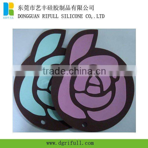 Flower silicone insulation mat