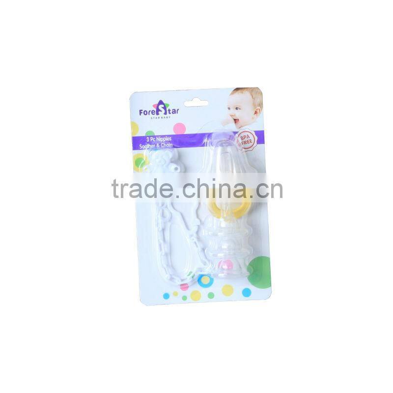 kid toy baby funny pacifier adult pacifier silicone doll made in china