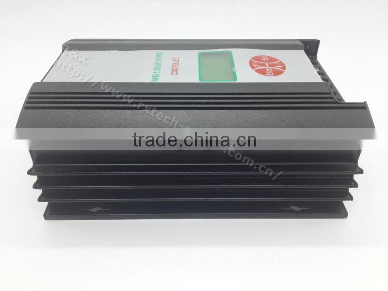 600W PWM wind solar hybrid controller with LCD display, max 900w charge controller, for max 300w solar panel and 900w windmill