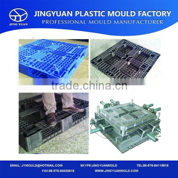 OEM double faces two way entry plastic pallets mould/mold supplier
