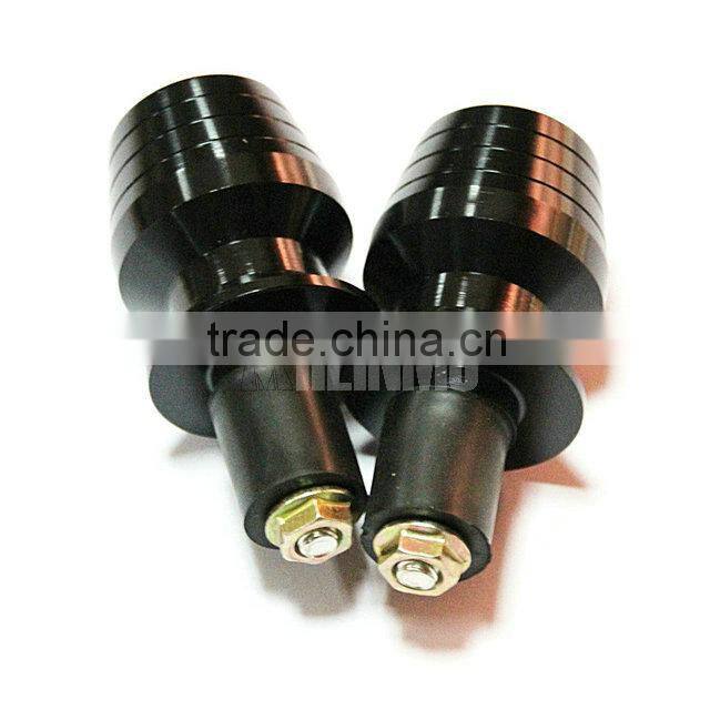 Aluminum2mm 7/8" adjustable Motorcycle Handle Hand Bar Ends Motorbike Handlebar Grips Ends
