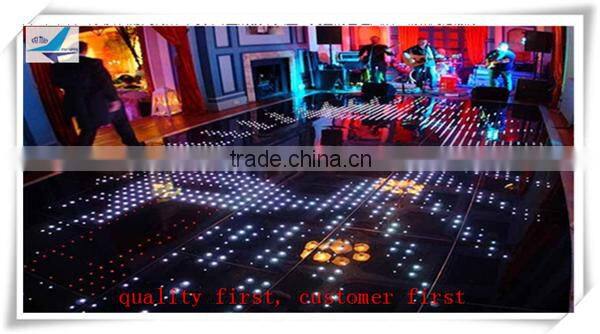 Computer control rgbw 4in1 led stage lighting video dance floor