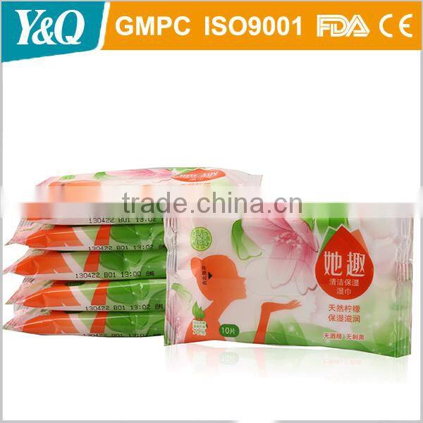 Hot Sale Daily Cleaning Wet Girl Wipes