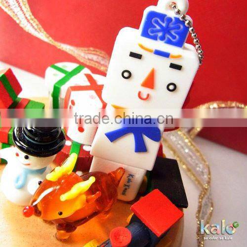 8G Scandinavian Christmas Village USB Flash drive gifts