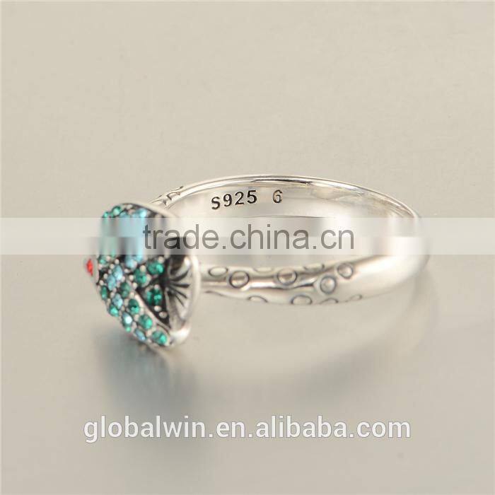 Bulk Wholesale Italian Sea Fish Design Europen Value 925 Silver Ring