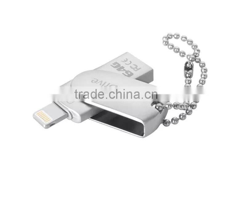2016 Hot Sales mini swivel OTG USB Flash Drive For Mobile Phone